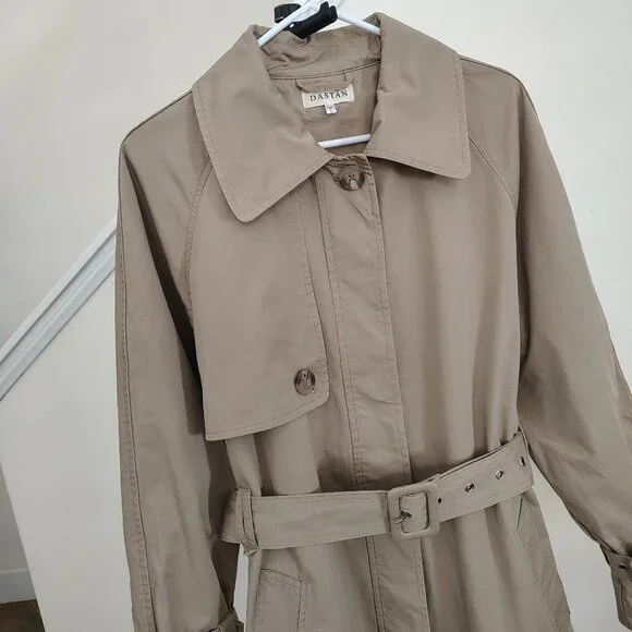 Dastan Cotton Trench Coat
